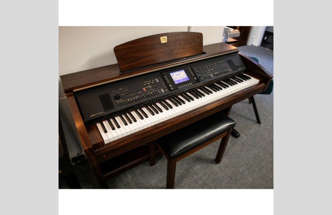 Used Yamaha CVP303 Satin Rosewood Digital Piano Complete Package (SN:GBRCKP01002) - Image 4